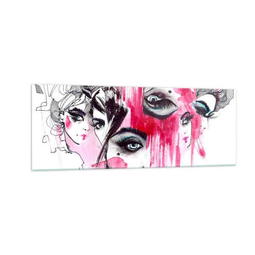 Glastavla - Bild på glas - , - 140x50 cm