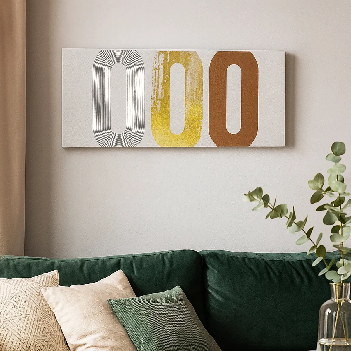 Canvastavla - Bild på duk - Ooo! - 30x30 cm