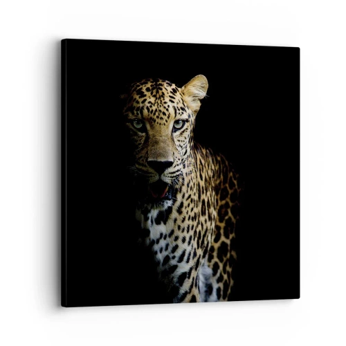 Canvastavla - Bild på duk - Mörk skönhet - 30x30 cm