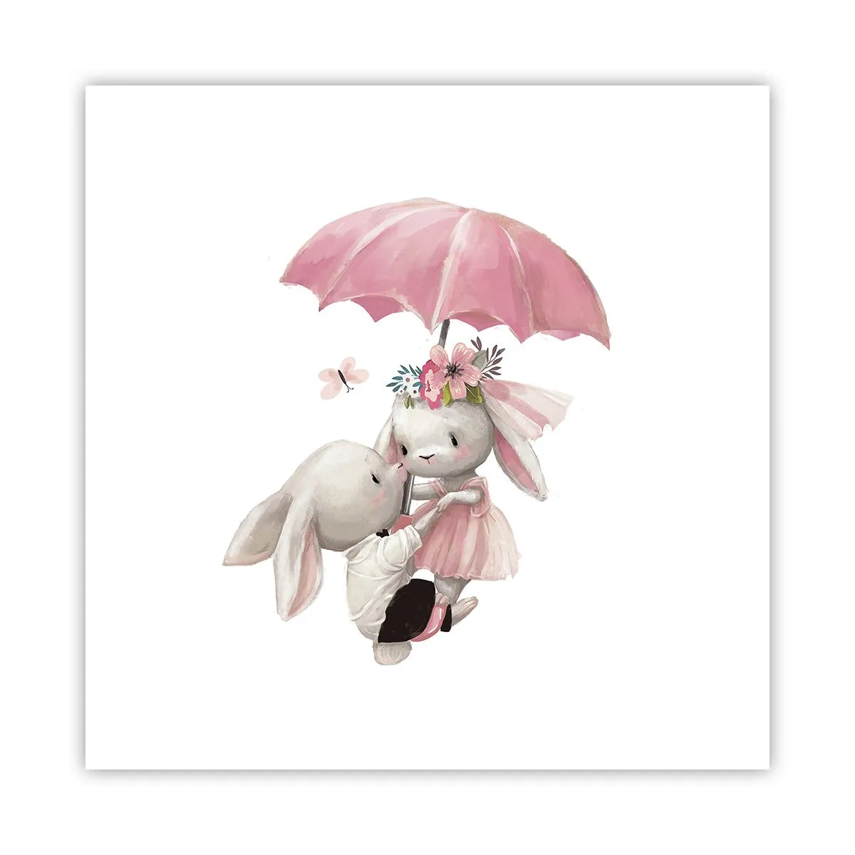 Affisch - Det är just kärlek - 50x50 cm