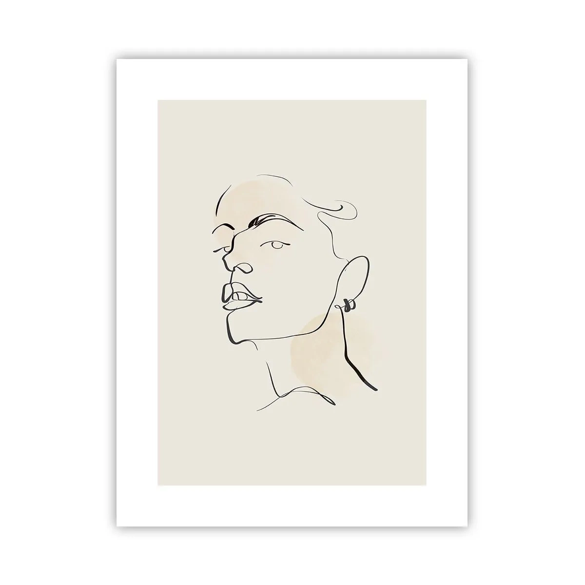 Affisch - Stolt blick - 30x40 cm