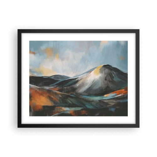 Affisch i svart ram - Råa och vackra - 50x40 cm