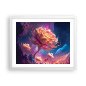 Affisch i vit ram - En annan värld - 50x40 cm