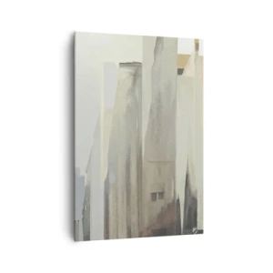 Canvastavla - Bild på duk - En dröm om staden - 70x100 cm