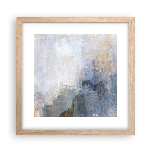 Affisch i ram av ljusek - Färgernas toner och ackord - 30x30 cm