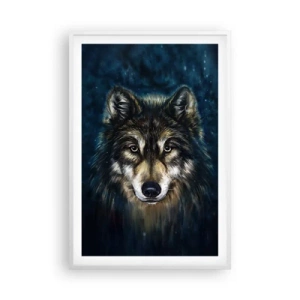 Affisch i vit ram - Alfa? Och omega - 61x91 cm