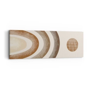 Canvastavla - Bild på duk - I den avlägsna galaxen - 90x30 cm