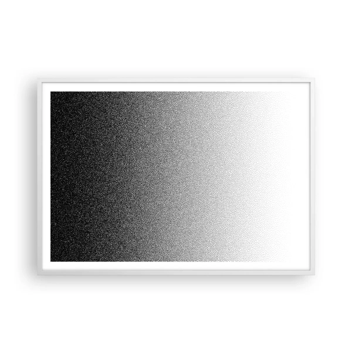 Affisch i vit ram - Mot ljuset - 100x70 cm