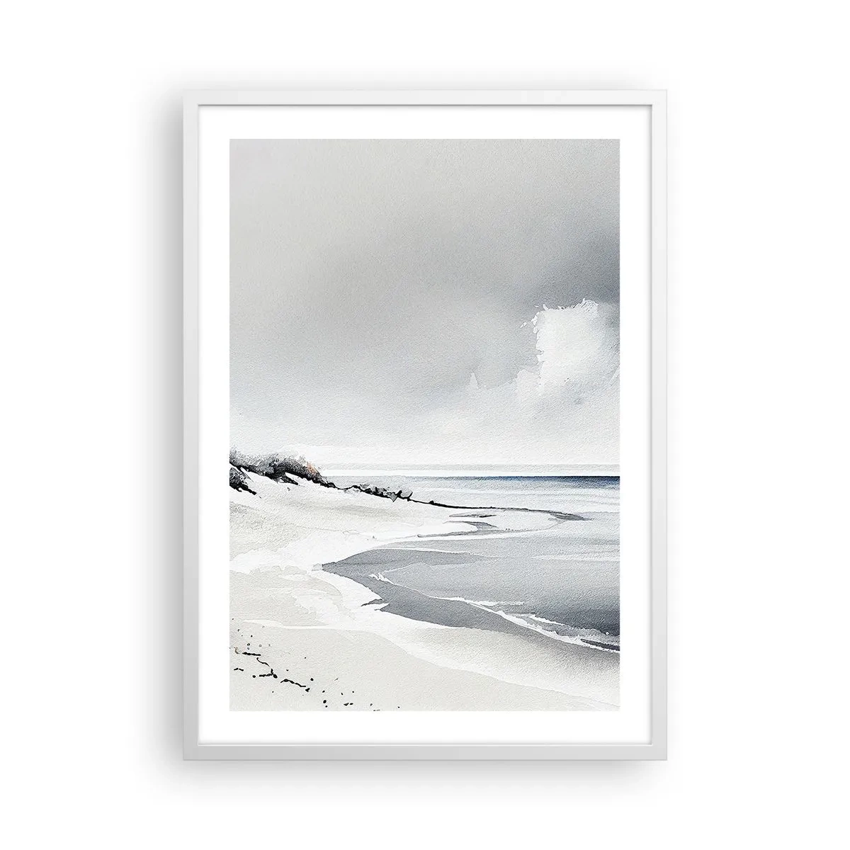 Affisch i vit ram - Alltid tillsammans - 50x70 cm