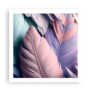 Affisch - Fågelstil - 60x60 cm