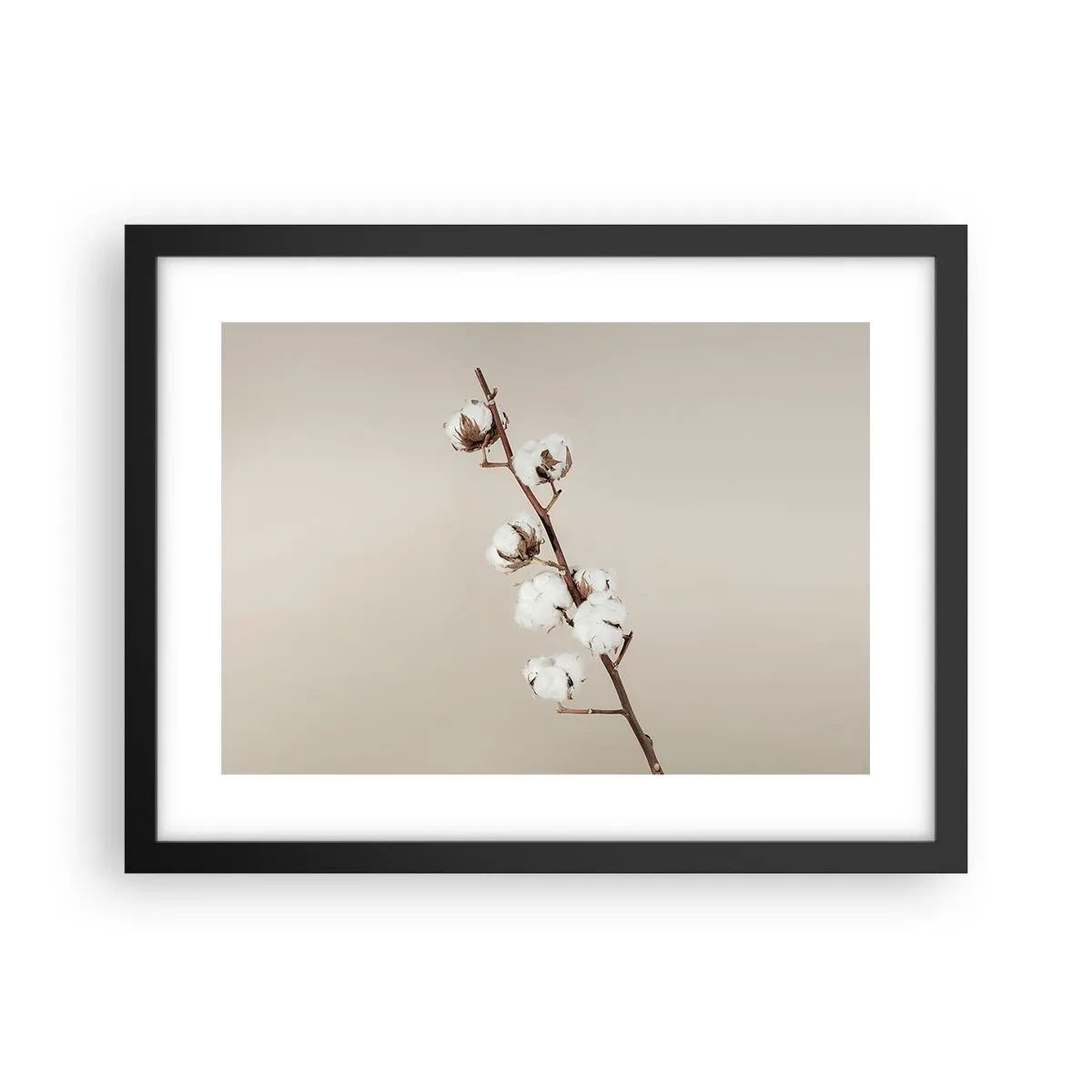 Affisch i svart ram - Hos mjukhetens källa - 40x30 cm