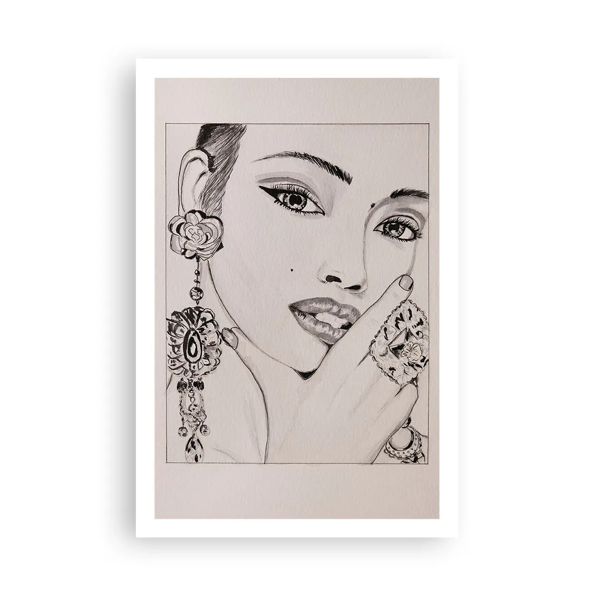 Affisch - Den vackraste juvelen - 61x91 cm