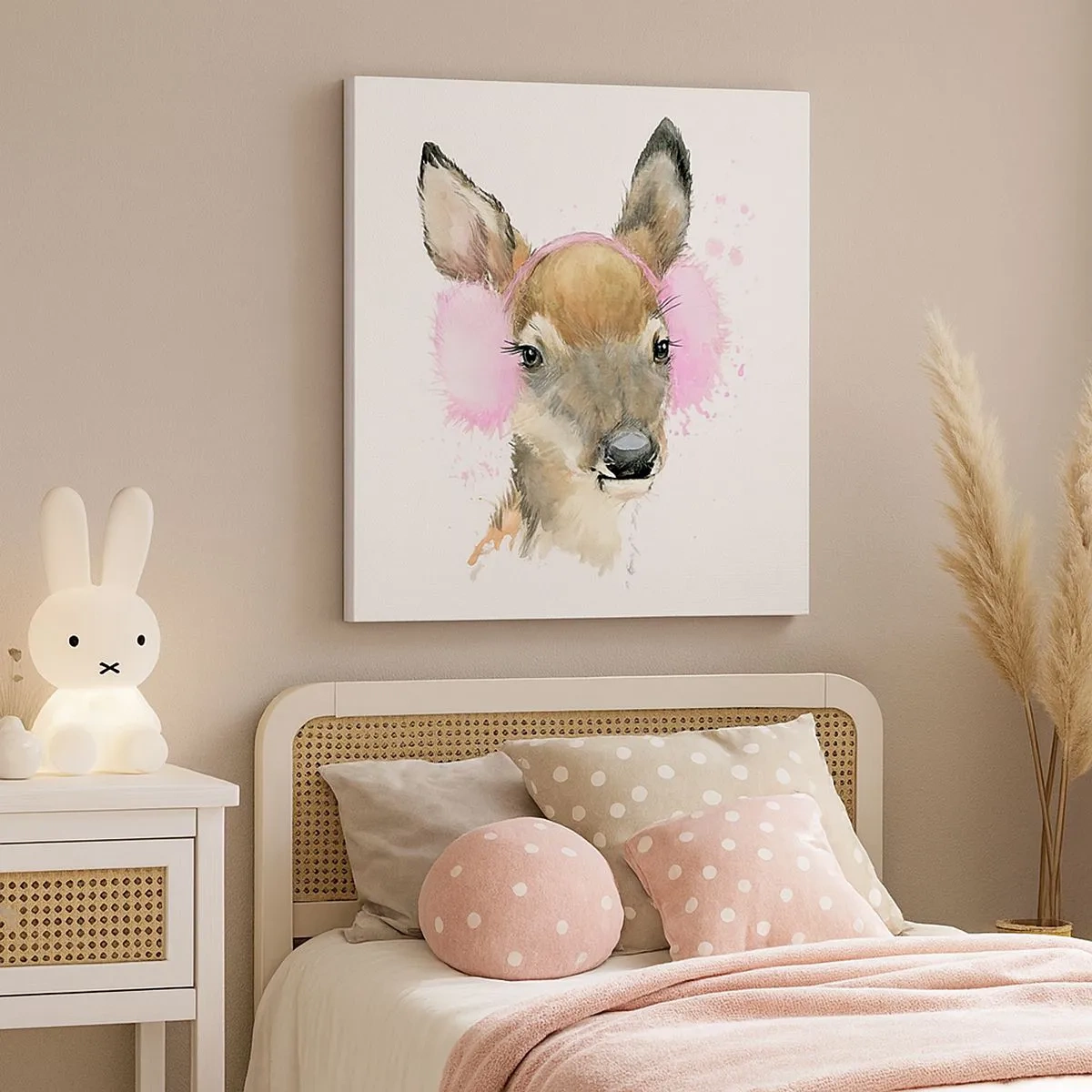 Canvastavla - Bild på duk - Kylan är inte längre skrämmande - 30x30 cm