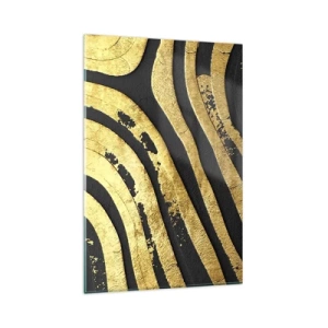 Glastavla - Bild på glas - Allt flyter - 80x120 cm