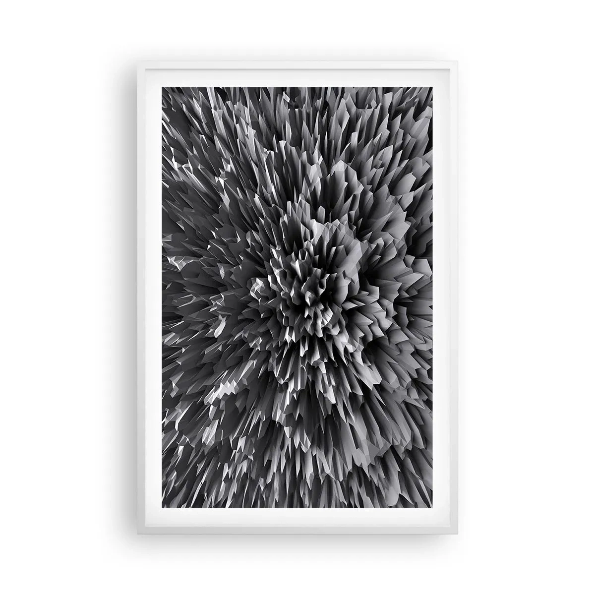 Affisch i vit ram - Det kan inte bli vassare än så här - 61x91 cm
