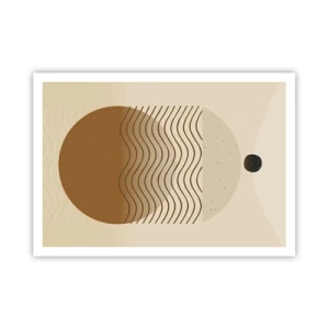 Affisch - Om geometriska figurers ursprung - 100x70 cm