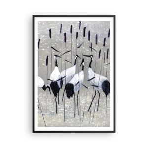 Affisch i svart ram - Bland sina - 70x100 cm