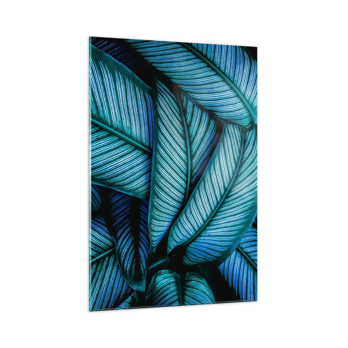 Glastavla - Bild på glas - Livslinjer - 70x100 cm
