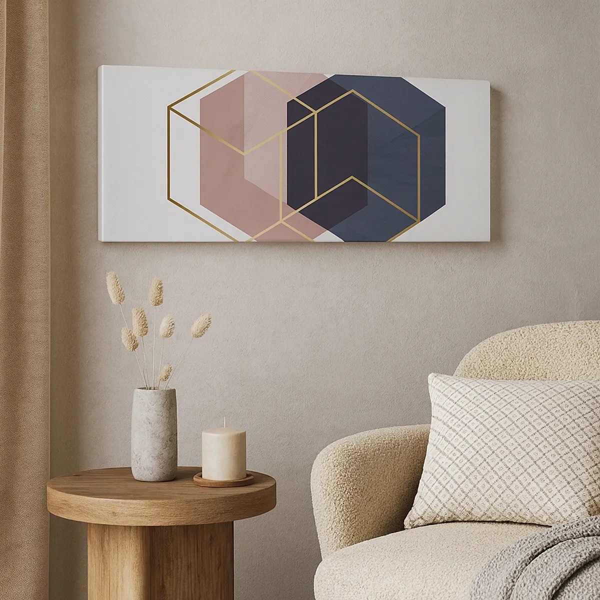 Canvastavla - Bild på duk - Enkelhetens styrka - 30x30 cm