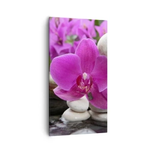 Canvastavla - Bild på duk - Så kopplar du av - 55x100 cm