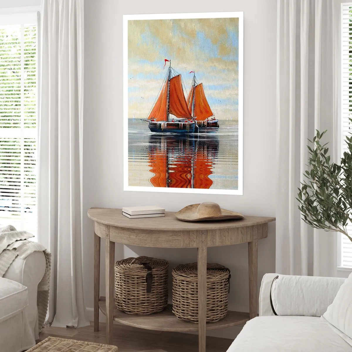 Affisch - Hej, segla seglaren… - 61x91 cm