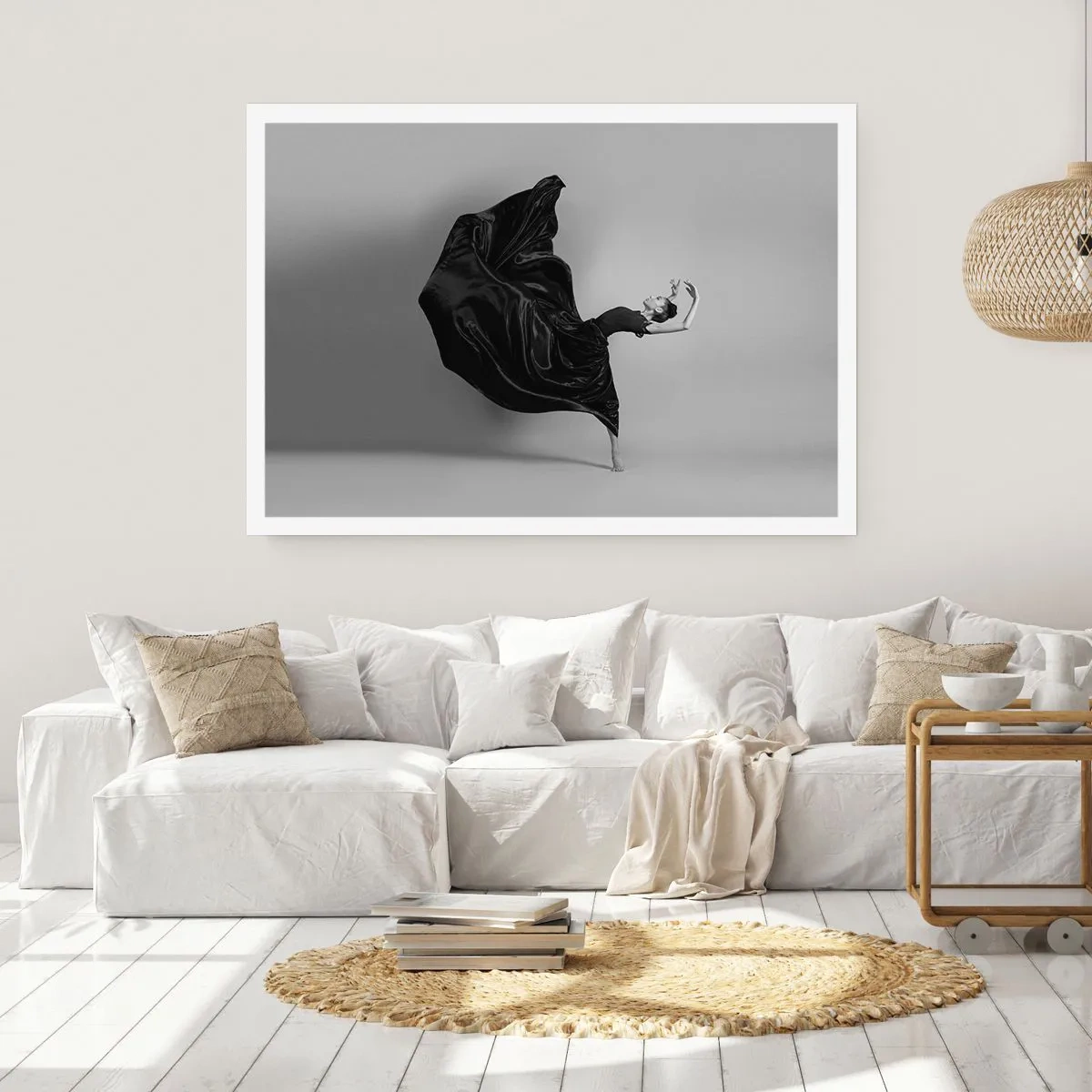 Affisch - Bevingad av musiken - 50x40 cm