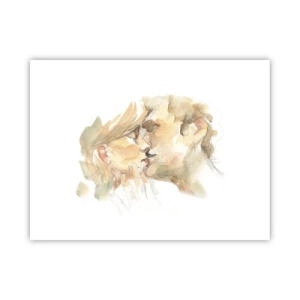 Affisch - Upphittad hälft? - 40x30 cm