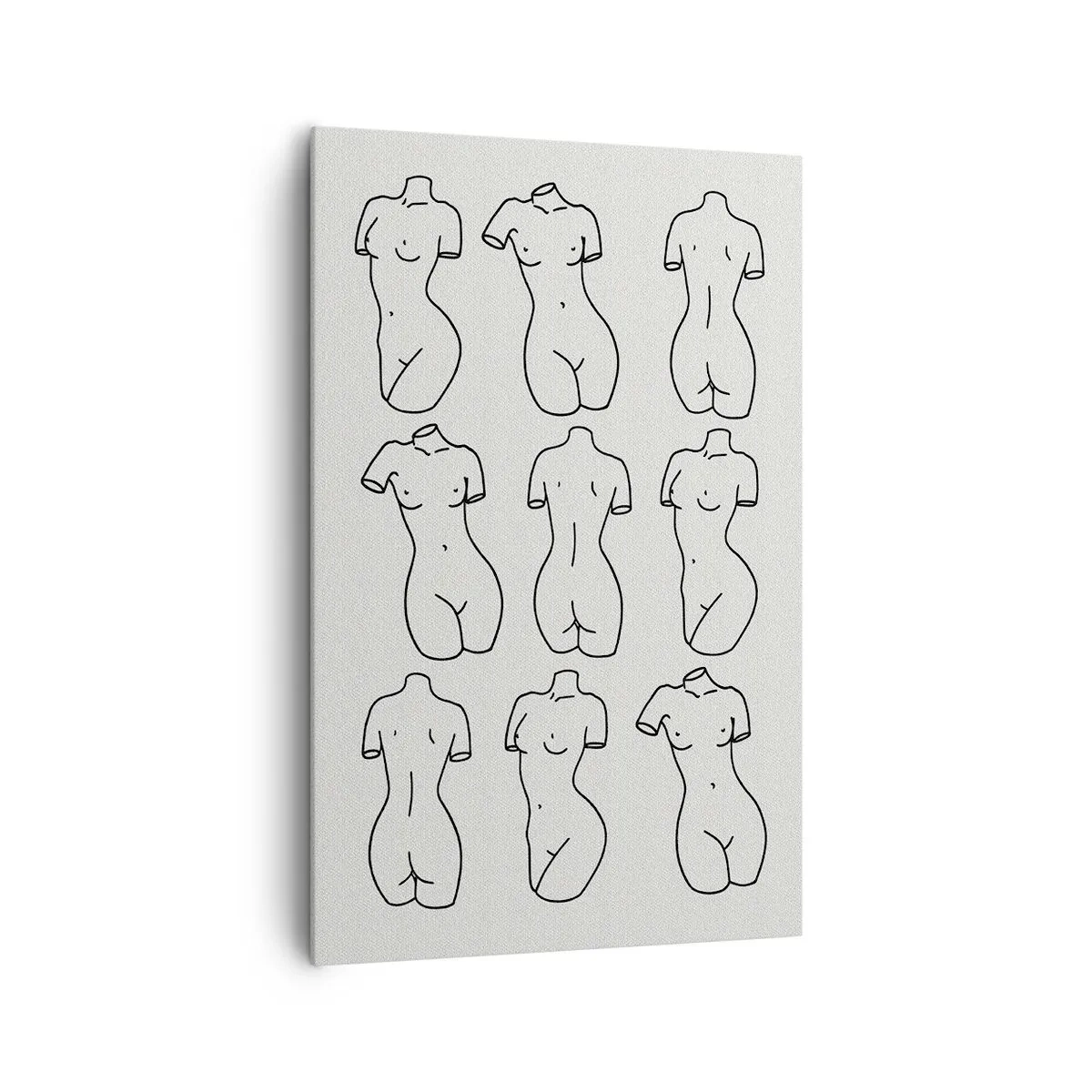 Canvastavla - Bild på duk - Endast Venus - 80x120 cm