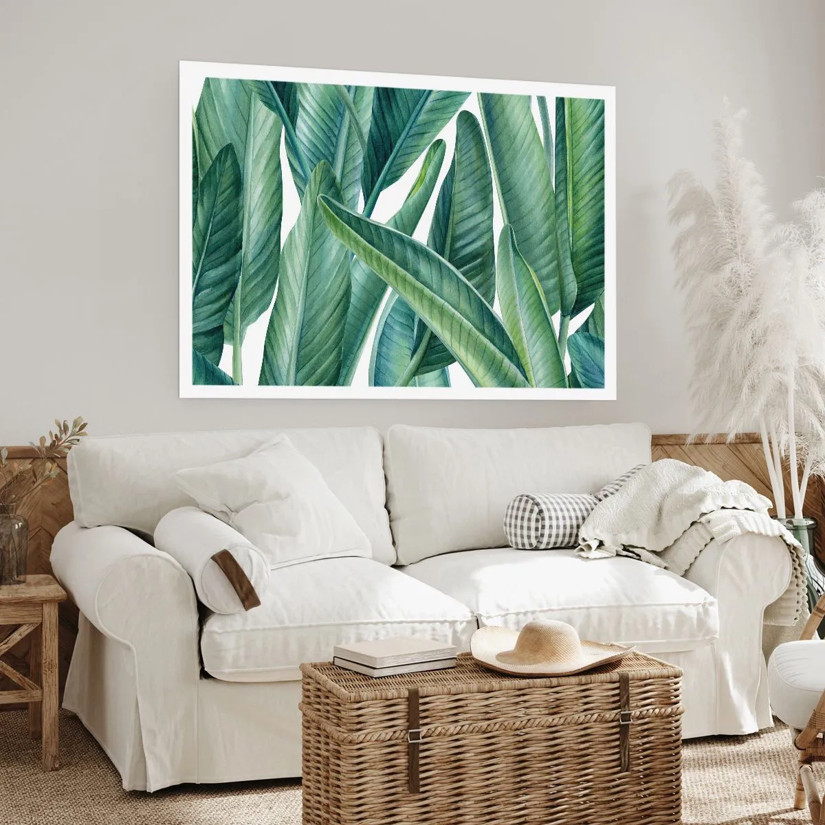 Affisch - Grönskan i sig själv - 100x70 cm