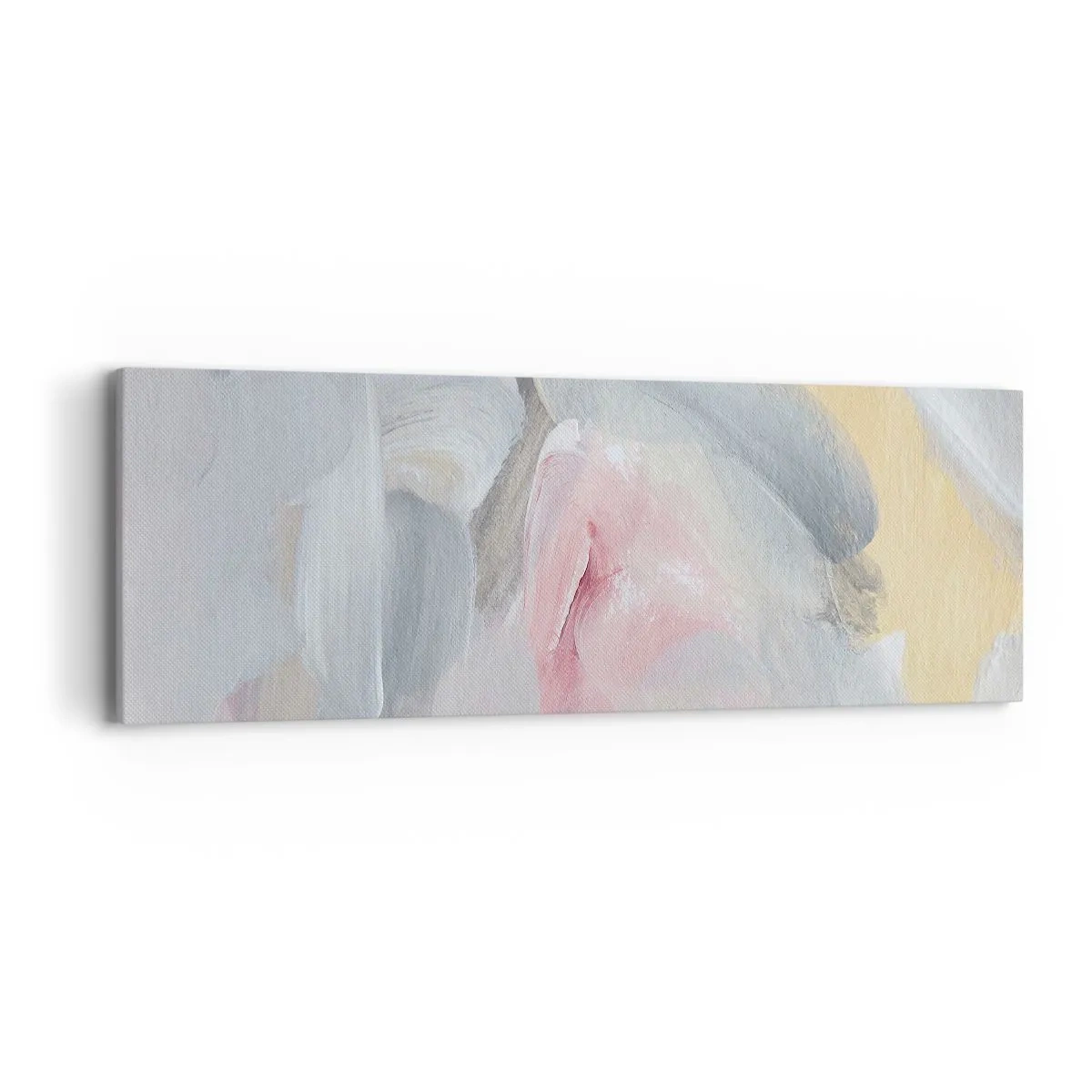 Canvastavla - Bild på duk - I en pastellfärgad värld - 90x30 cm