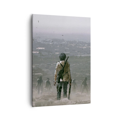 Canvastavla - Bild på duk - Den siste rättvise? - 50x70 cm
