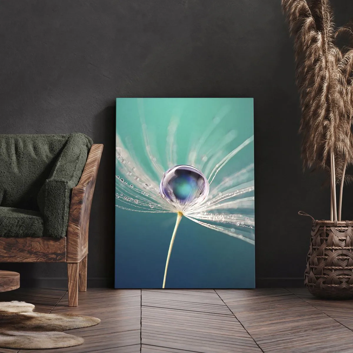 Canvastavla - Bild på duk - Mystisk stund - 50x70 cm