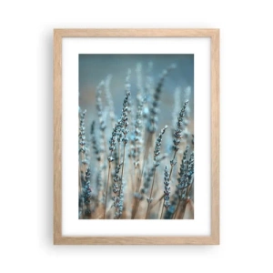 Affisch i ram av ljusek - Doftande åkermark - 30x40 cm