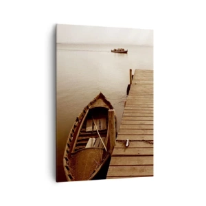 Canvastavla - Bild på duk - Stora lugnet - 70x100 cm