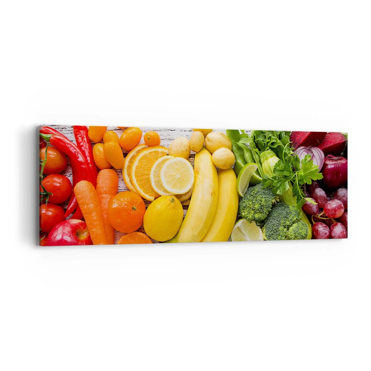 Canvastavla - Bild på duk - Räcker det inte? - 90x30 cm