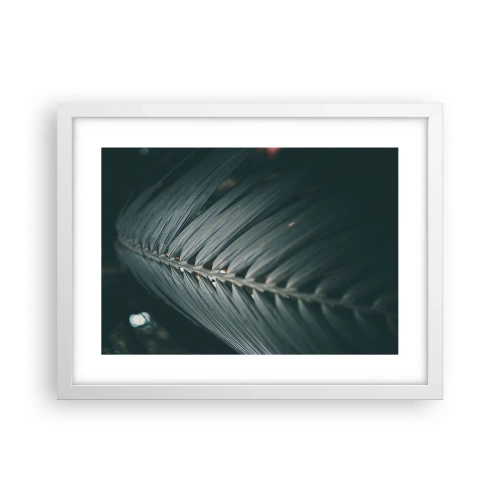 Affisch i vit ram - Naturens precision - 40x30 cm