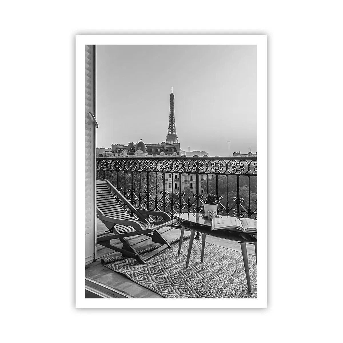 Affisch - En eftermiddag i Paris - 70x100 cm