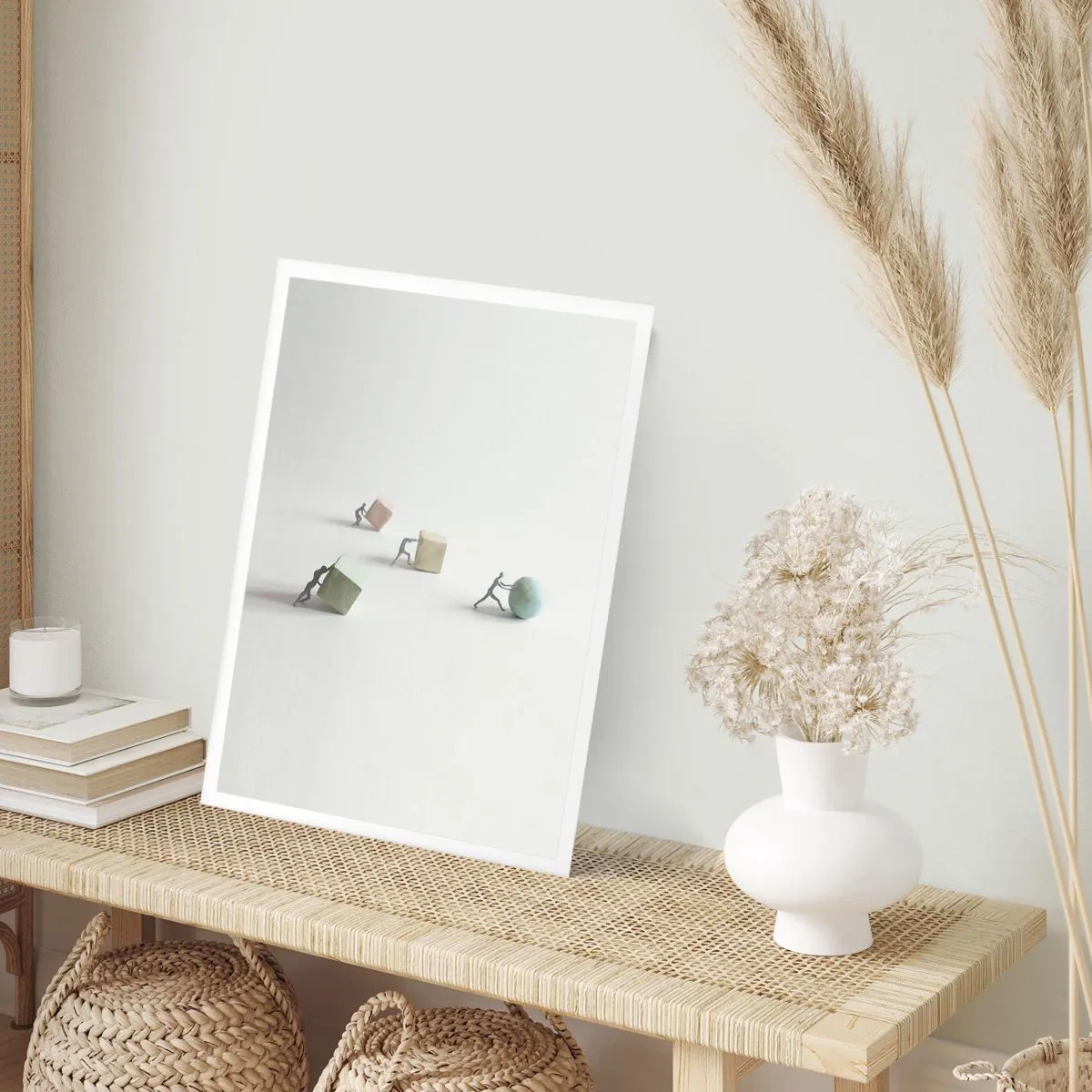 Affisch - Livet leker - 40x50 cm