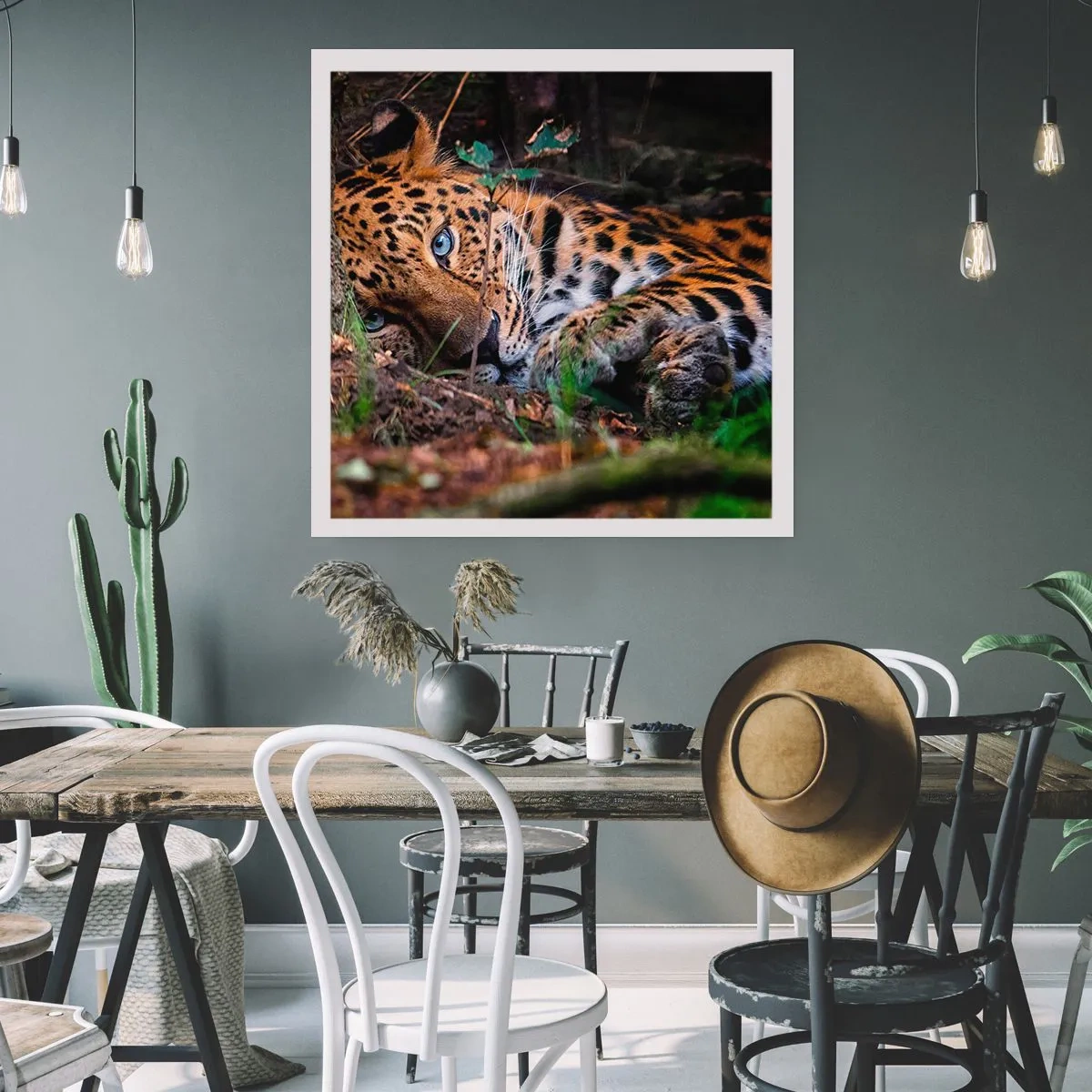 Affisch - Tro mig - 40x40 cm