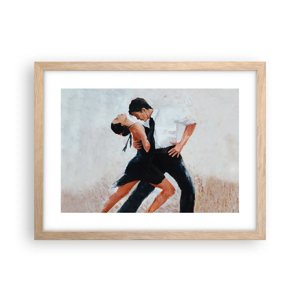 Affisch i ram av ljusek - Mina drömmars tango - 40x30 cm