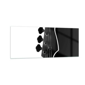 Glastavla - Bild på glas - Rocktystnad - 100x40 cm