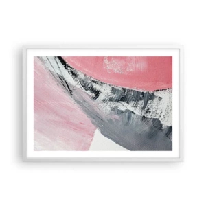 Affisch i vit ram - Anpassad komposition - 70x50 cm
