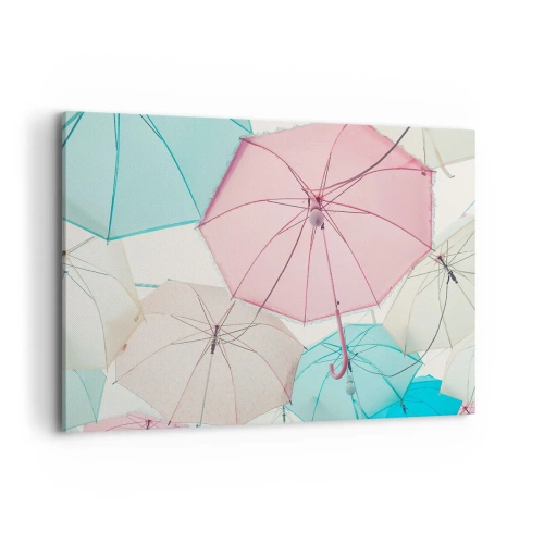 Canvastavla - Bild på duk - Ibland sol, ibland regn - 120x80 cm