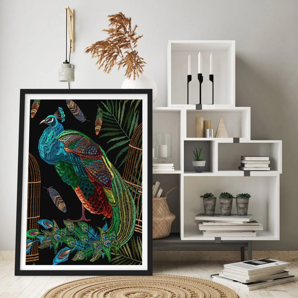 Affisch i svart ram - I kungliga kläder - 61x91 cm