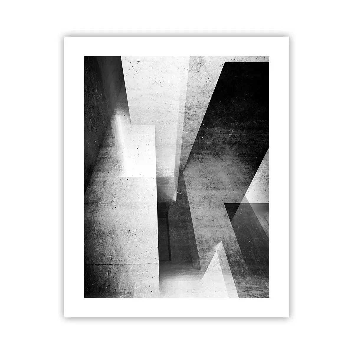 Affisch - Rummets struktur - 40x50 cm