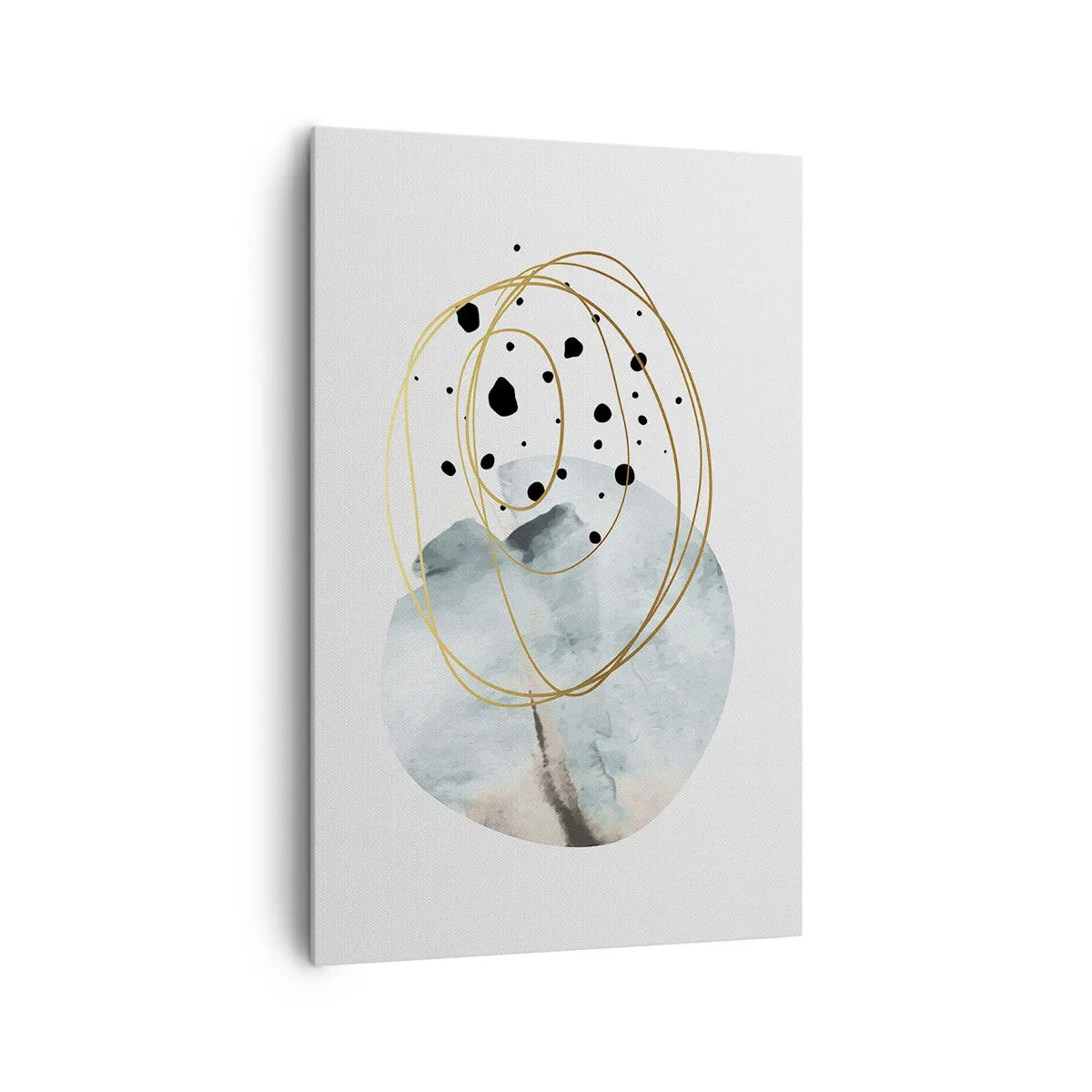 Canvastavla - Bild på duk - I rummets famn - 80x120 cm