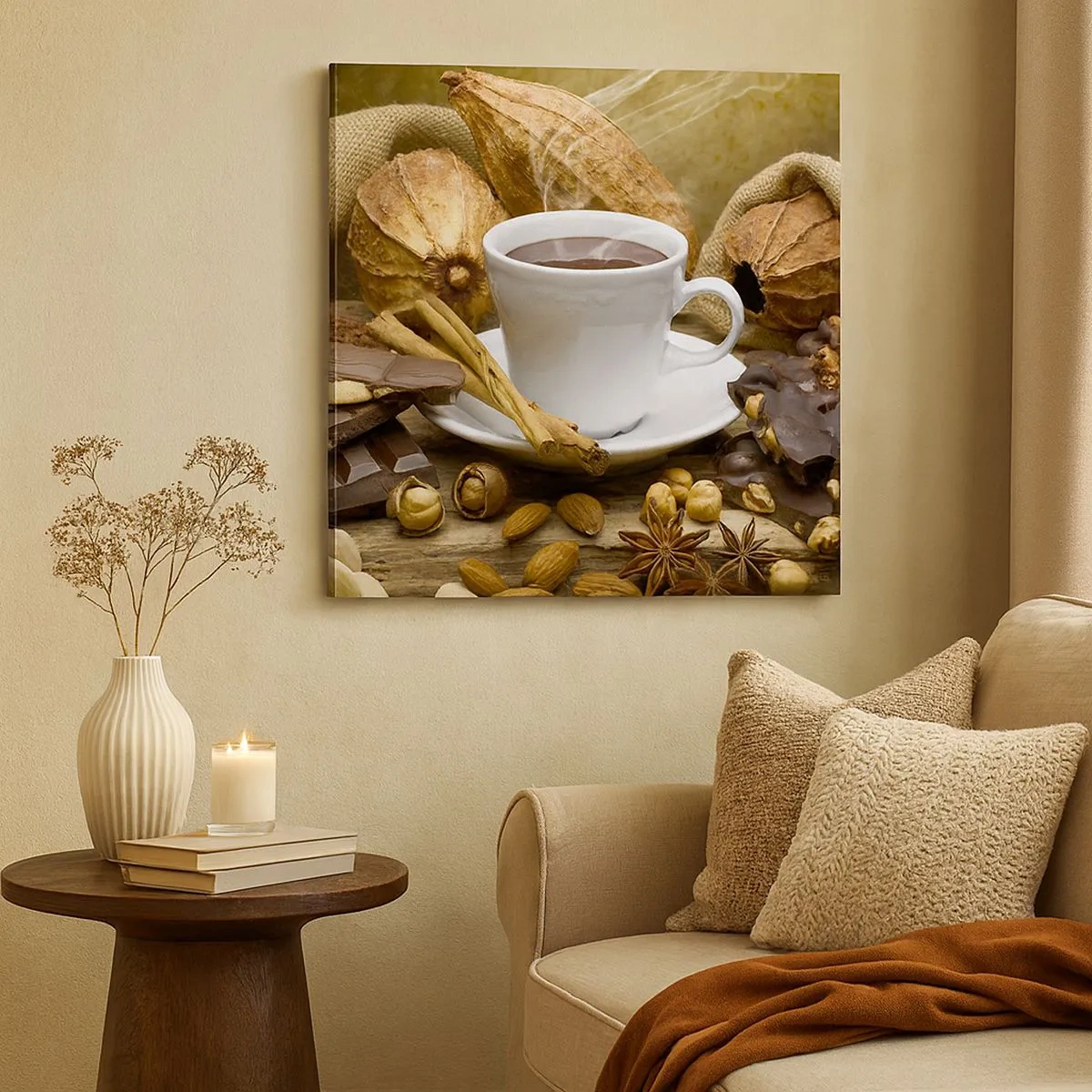 Canvastavla - Bild på duk - För de som söker upplevelser - 30x30 cm