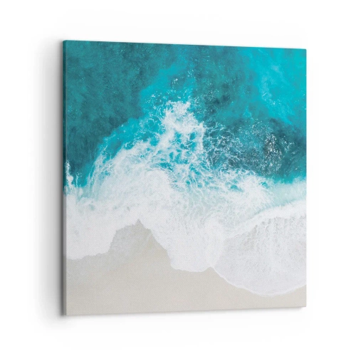 Canvastavla - Bild på duk - Naturlig smekning - 50x50 cm