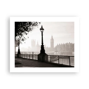 Affisch - Morgon i London - 50x40 cm