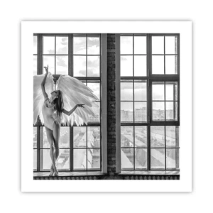 Affisch - Änglarnas stad? - 50x50 cm